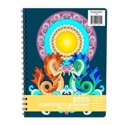 Action Publishing Coloring Day Planner · 2025 Mythical Enchantments · Daily and Weekly Scheduling and Goal Planning, with Fantasy and Fairy Tale Coloring Pages· Jan - Dec (8.5 x 11 inches)