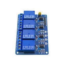 TOLAKO 4 Channel 12V Relay Module for Arduino Electronic Electricity Appliance Devices 51/AVR/ARM