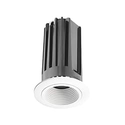 Lithonia Lighting 2LEDTRIM G2 DB 30K 90CRI FL WWH Adjustable Gen 2 Downlight, 3000K, 2-Inch, White
