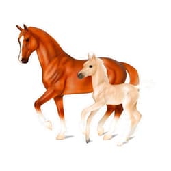 Breyer Horses Freedom Series |Power & Precision Horse & Foal Set | Horse Figurine | 9