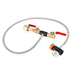Garosa CGA-320 CO2 Cylinder Refill Adapter Bottle Connector CO2 Soda Maker Accessories with Hose for Filling Soda (36Inch)