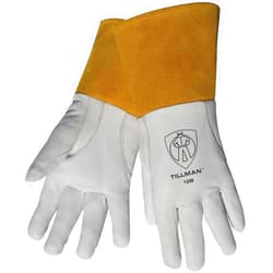 Tillman 1338 Top Grain Goatskin TIG Welding Gloves with 4