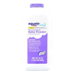 Equate Pure Cornstarch Baby Powder With Lavender and Chamomile, 22oz by Judastice