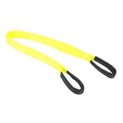 SmartStraps 2”x4’ Nylon Webbing Lifting Sling, Yellow (1pk) – 3,200lbs Vertical Lifting Capacity, 1,067lbs Safe Work Load – Safely Lift Heavy Loads – Dependable, Conforms to Loads