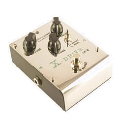 MIMIDI Biyang Overdrive Pedal, Guitar Effect Pedal Changeable Chip Overdrive Guitar Pedals True Bypass Normal, Bright, Warm 3 Tone