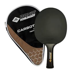 Schildkröt Donic-Schildkröt CarboTec Table Tennis Bat Concave ITTF Rubber 20% 50% and 100% Carbon Selectable
