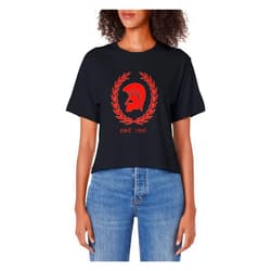 JennyMusicShirt Trojan Skinhead Ska Punks Oi Sharp 1969 Hoody Women's Crop Top