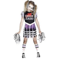 Fun World Zombie Fearleader Cheerleader Halloween Costume