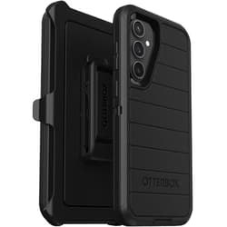 OtterBox Defender Series Case for Samsung Galaxy S23 FE (Only) - Holster Clip Included - Microbial Defense Protection - Non-Retail Packaging - Black