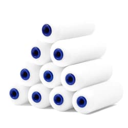 Bates Choice Bates- Foam Paint Roller Covers, 10 Pack, 4 Inch, Paint Roller 4 Inch, High Density Foam Roller Paint Covers, 4 Inch Paint Roller, Paint Rollers 4 Inch, Foam Paint Roller 4 Inch Foam Roller