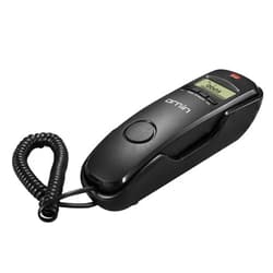 ORNIN T112 Trimline Corded Telephone with Caller ID(Black)