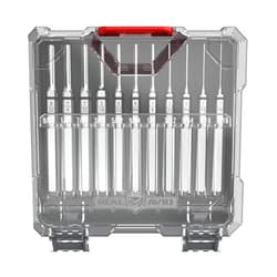 Real Avid Accu-Punch 11 Piece Roll Pin Punch Set - Premium Steel Punches Resistant to Corrosion in a 3-Position Storage Case - Pin Punch Set