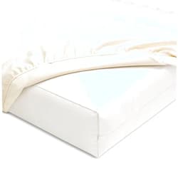 Naturepedic Organic Waterproof Crib Mattress Pad, Skin Friendly, Breathable & Absorbent Crib Mattress Protector - Removable Protector Pad for Baby and Toddler Beds - Fitted for Standard Baby Crib Size