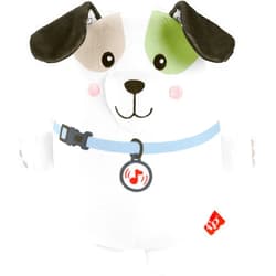 Fisher-Price ​Fisher-Price Baby Toy Calming Vibes Puppy Soother Plush Portable Sound Machine with Vibrations for Newborns 0+ Months