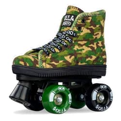 Crazy Skates Rolla Roller Skates for Boys and Girls - Sneaker-Style Kids Quad Skates
