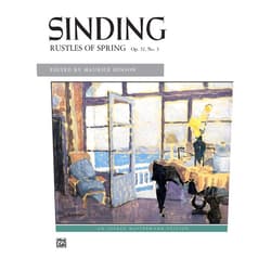 Christian Sinding,Maurice Hinson Rustles of Spring (Alfred Masterwork Edition)