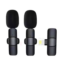 Labstandard Professional Wireless Lavalier Lapel Microphone for iPhone, iPad, Mini Video Recording Mic for for Recording, Live Streaming, YouTube, Facebook, TikTok