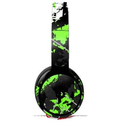 WraptorSkinz Skin Skin Decal Wrap Compatible with Beats Solo Pro Headphones Baja 0003 Neon Green Skin Only Beats NOT Included