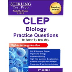 By Sterling Test Prep (Author) CLEP Biology Practice Questions: High Yield CLEP Biology Questions