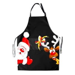 Giwawa Colorful Women Apron with Pockets - Artistic Aprons Kitchen Bib Chef Aprons Cooking Baking Grilling Aprons