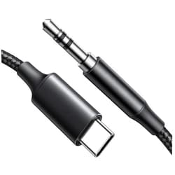 Jahobet 3.3FT USB C to 3.5mm iPhone Aux Cord, iPhone Aux Audio Cable for Car Home Stereo Speaker Headphone for iPhone 15 Pro Max 15 Plus, Samsung Galaxy S24 S23, Pixel 6 7 8 Pro 8a, iPad Pro, Android
