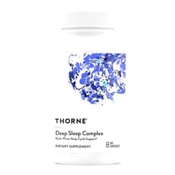 THORNE - Deep Sleep Complex - Natural, Melatonin-Free Sleep Supplement - Supports Sleep Quality & All Phases of The Sleep Cycle* - with L-Theanine, Chamomile & Maizinol - 30 Servings