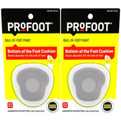 ProFoot Bottom of The Foot Cushion, 2 Pairs 2 Count