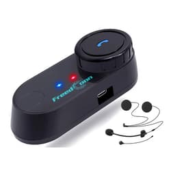 FreedConn T COM VB Motorcycle Bluetooth Headset, Helmet Intercom 2 Way 800M with Music Share, Universal Communication System Speakers, Waterproof Moto Accessories Gear for Ski, Riders, All Helmets