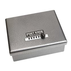 Fort Knox Original Pistol Box (PB1), Security for pistols, handgun, California DOJ Certified, Quick-Access Mechanical Lock, Heavy-Duty Steel
