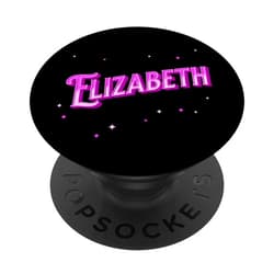 Elizabeth Name Mädchen und Frauen Elizabeth Name Personalised PopSockets Standard PopGrip