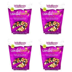 Wild Roots 100% Natural Trail Mix Coastal Berry Blend Special Value 4 PacK (26 oz Each)