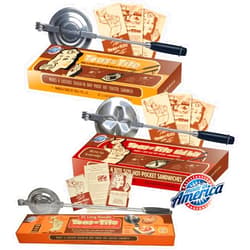 Toas-Tite Sandwich Grill 3-Pack | Handheld Sandwich Maker & Panini Press, Portable Cast Aluminum Pie Iron for Hot Sandwiches, Pockets & Snacks | Stovetop, Grill, RV Camper & Campfire Cooking Tool