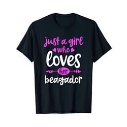 Angry Ant Graphics - Beagador Just a Girl Who Lovers Her Beagador T-Shirt