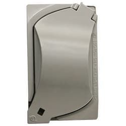 Sigma Electric, Gray Sigma Engineered Solutions, 14147 1-Gang Universal Weatherproof Cover, No Size