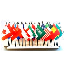 World Flags Direct WOMENS WORLD CUP 2023 SOCCER FLAGS - SET of 32 Polyester 4