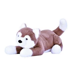 SENSORY4U Dog Weighted Stuffed Animal Puppy Wolf Plush Toy - 2.5lb Sensory Tool for Stress Relief and Comfort - Sensory Therapy for Kids and Adults