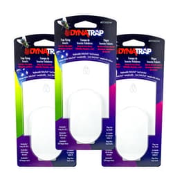 DynaTrap DT3005W-DS3 Fruit Fly, Gnat, Moth and Fly Discreet Outlet Trap - 3 Pack