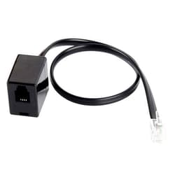 VoiceJoy RJ9 Headset Adapter Extension Cable- Female 4P4C to Male 4P4C Cable, not RJ11/RJ12, for Plantronics, Jabra, & Hot Desking Office Phones