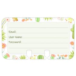 Fileyeye 2 1/4'' x 4'' Rotary File Card Refills for Rolodex (B-Card)