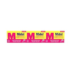 Midol Complete Menstrual Pain Relief Caplets with Acetaminophen for Menstrual Symptom Relief - 40 Count (Pack of 3) (Packaging May Vary)