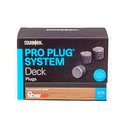 Starborn Industries Starborn Pro Plugs for Fiberon Graphite Decking - 375 Count
