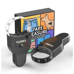 TIUZOIES Tape Measure 2 Pack Body Measuring Tape 60inch (150cm), Lock Pin and Push-Button Retract, Ergonomic and Portable Design, Accurate Measuring Tape for Body Measurement and Weight Loss