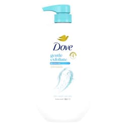 Dove Body Wash with Pump Gentle Exfoliate with Sea Minerals For 24hr Lotion-Soft Skin Moisturizing Skin Cleanser with No Sulfates No Parabens 30.6 oz