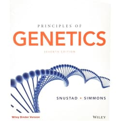 D. Peter Snustad,Michael J. Simmons Principles of Genetics