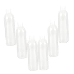 FRCOLOR 250ml Mini Compact Travel Bottles Set Reusable Shampoo Lotion Containers Leakproof Cap for