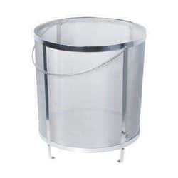 Gekufa Hop Spider Strainer Wine Beer Hop Filter 300 Micron Mesh 304 Stainless Steel Brewing Hopper for Homebrew (13.8×13.8 inch)
