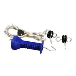 Zareba Electro-Gate Kit - Weather-Resistant Electric Gate Kit - Includes Anchors, Adjuster, Plastic Handle, Fencing Cord - WPGK3