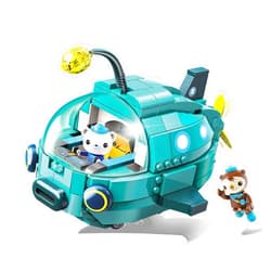 BASEPLATES for Age 6+ Building Block Ocean Adventure Octonauts GUP-A Deluxe Vehicle Playset & Barnacles 323pcs Building Brick Set-No Package Box (3703)