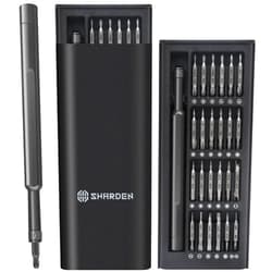 Sharden Precision Screwdriver Set 49 in 1 SHARDEN Small Screwdriver Set Magnetic Repair Tool Kit for Laptop, iPhone, Cell Phone, PC, MacBook, Tablet, Computer, PS5, PS4, Xbox, Electronic, Glasses, Watch