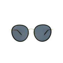Gucci Round/Oval Sunglasses Black Gold Grey Luxury Eyewear Made In Japan Acetate Frame Designer Fashion for Everyday Luxury
